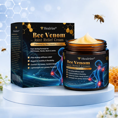 🎁Healrize® Bee Venom Joint Relief Cream 💞Targets stiff, sore joints in knees, hands, shoulders, back & more — so you can move easier every day