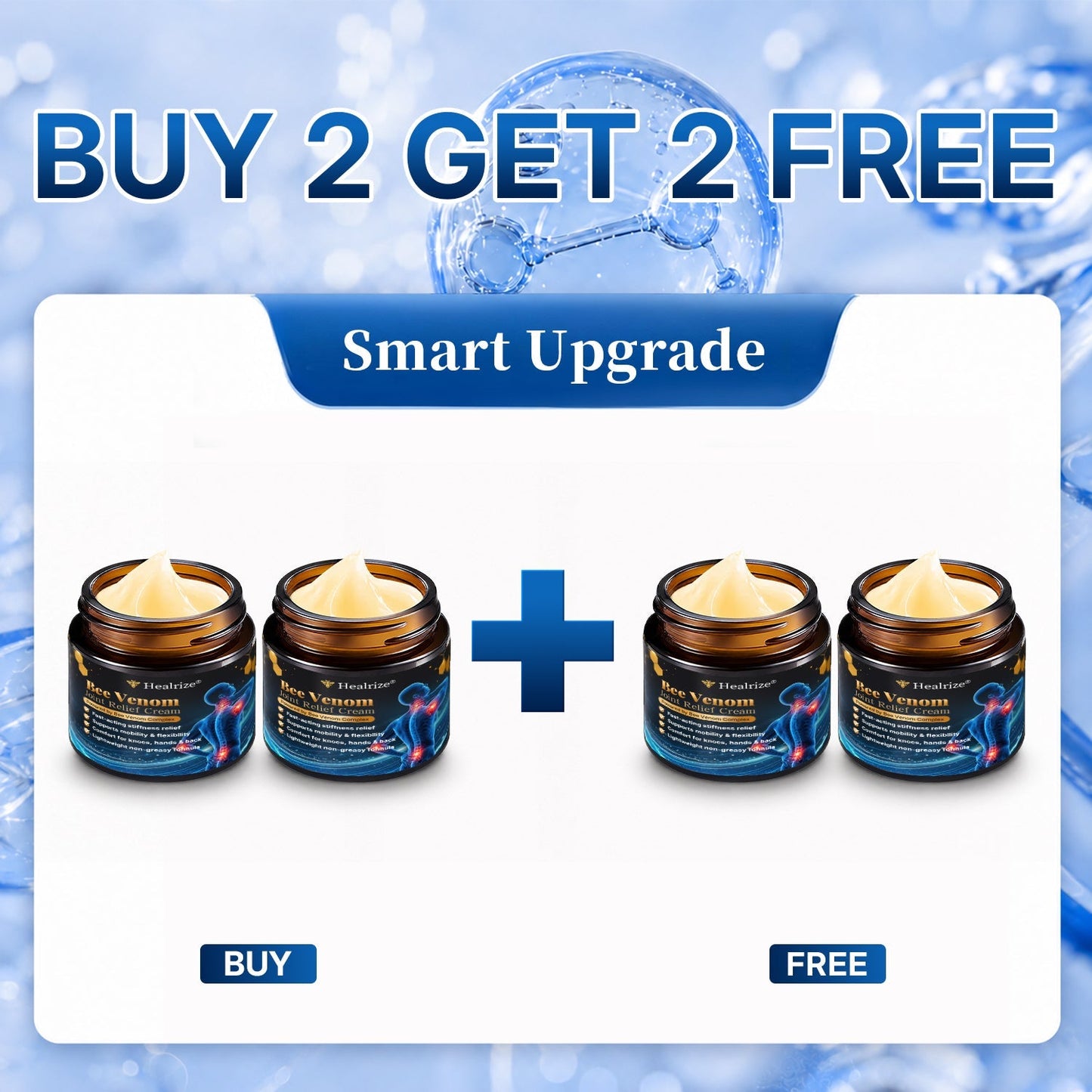 🎁Healrize® Bee Venom Joint Relief Cream 💞Targets stiff, sore joints in knees, hands, shoulders, back & more — so you can move easier every day
