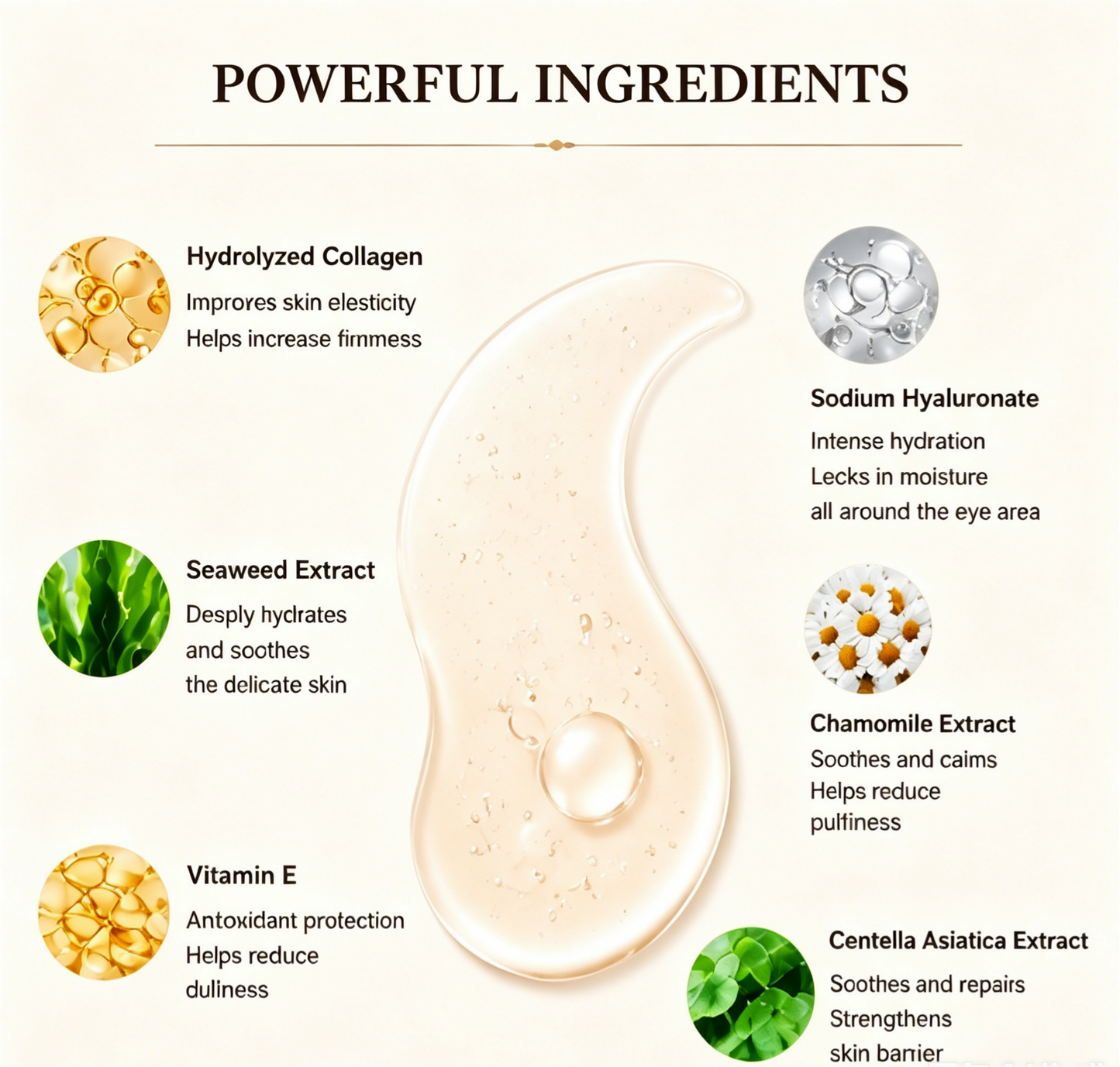NOVELOVE®Hydrating Collagen Eye Patches