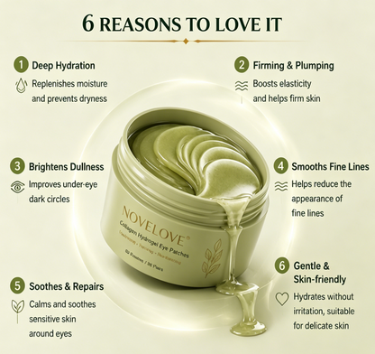 NOVELOVE®Patchs oculaires à base d'hydrogel