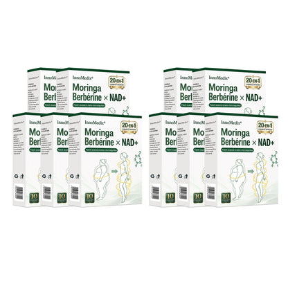 InnoMedix® Moringa Berbérine x NAD+ 20-IN-1 Patch Avancé à Nano-Microaiguilles 🏆