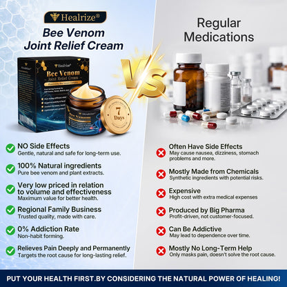 🎁Healrize® Bee Venom Joint Relief Cream 💞Targets stiff, sore joints in knees, hands, shoulders, back & more — so you can move easier every day