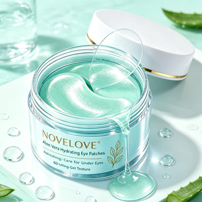 NOVELOVE® Patchs hydratants pour les yeux à l'aloe vera