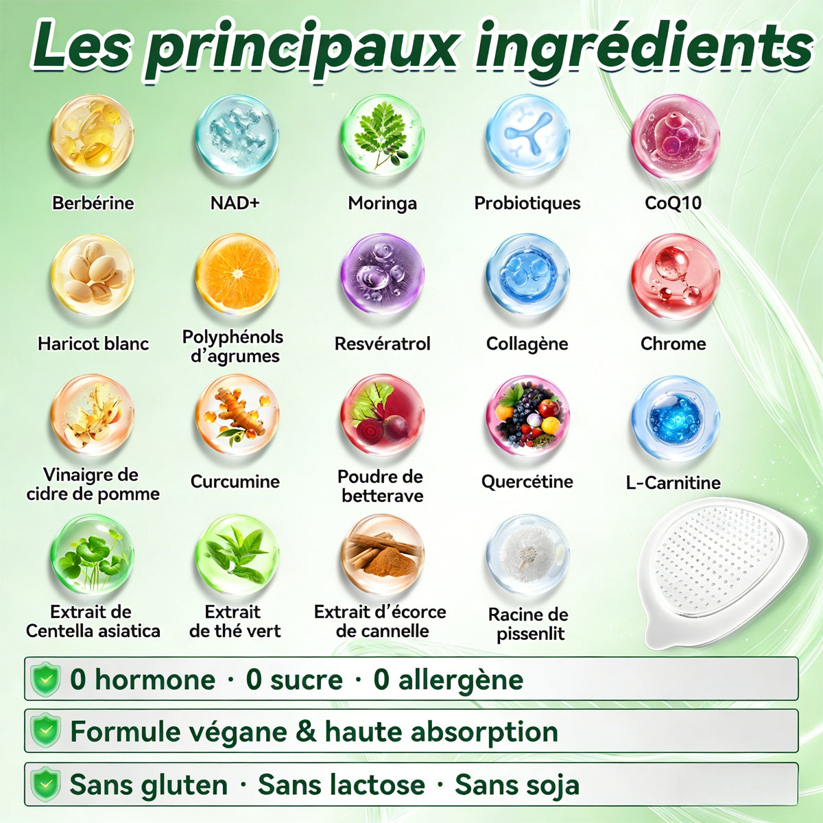 Magasin Officiel|H𝐞a𝐥r𝐢z𝐞® 🏆Moringa · BERBÉRINEX NAD+12-EN-1 Patch avancé à micro-aiguilles nano ✅(Une application quotidienne, résultats visibles en 7 jours)  Obésité, Diabète, Apnée du sommeil, Problèmes articulaires🏆